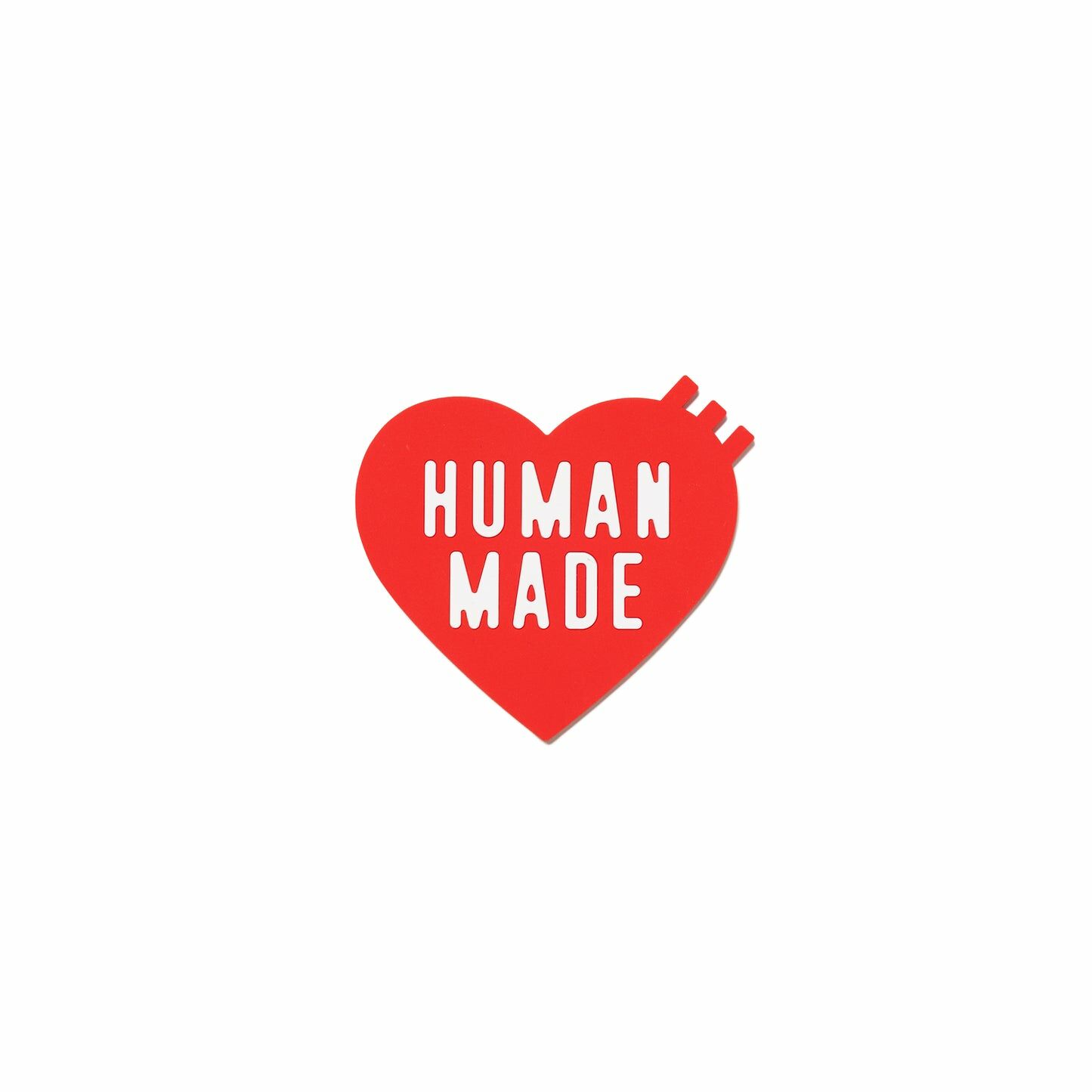 2024SS HUMAN MADE HEART RUBBER COASTER 愛心 杯墊 5色 現貨
