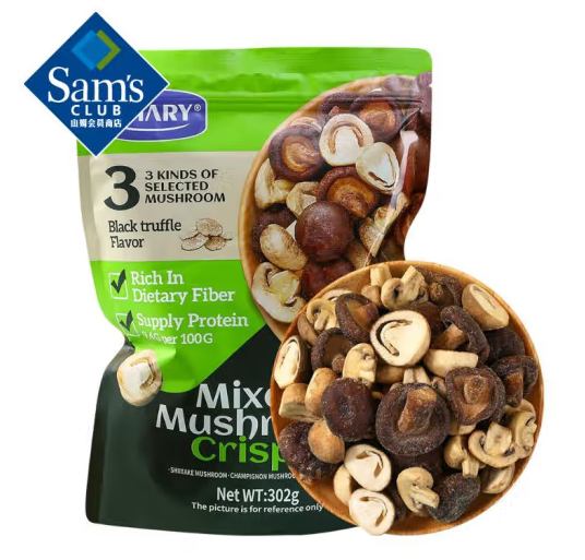 SHARY 組合菌菇脆 302g*1袋