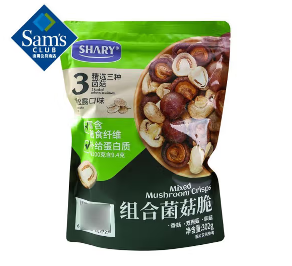 SHARY 組合菌菇脆 302g*1袋