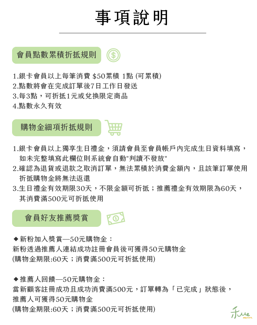 購物金,折抵,明細,累積,規則,辦法