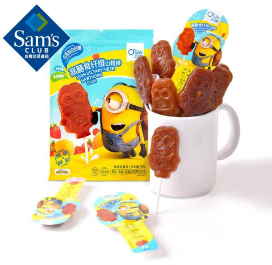 奧賽高膳食纖維山楂棒(果糕類蜜餞) 750g*1袋