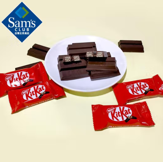 Sam's 奇巧Kitkat  半糖威化黑巧克力 456g*1袋
