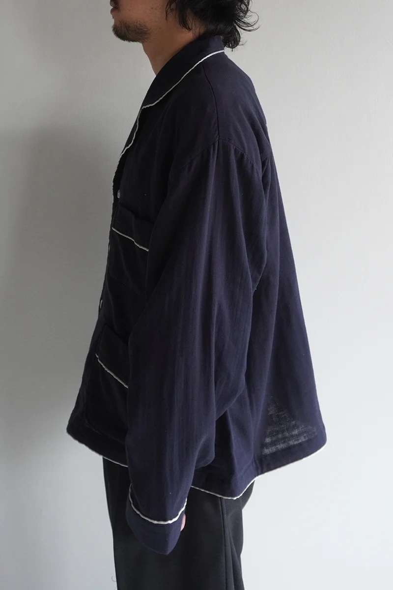 【ANCELLM】 DOUBLEGAUZE PAJAMA SHIRT ANCELLM / Doublegauze Pajama Shirt – Tree and Branch