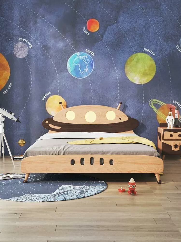 UFO實木床架床板