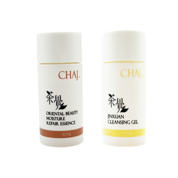 茶覺 - 雙茶卸妝修護保濕旅行組(金萱植萃保濕卸妝凝露 30ml X 東方美人潤澤修護凝露30ml)