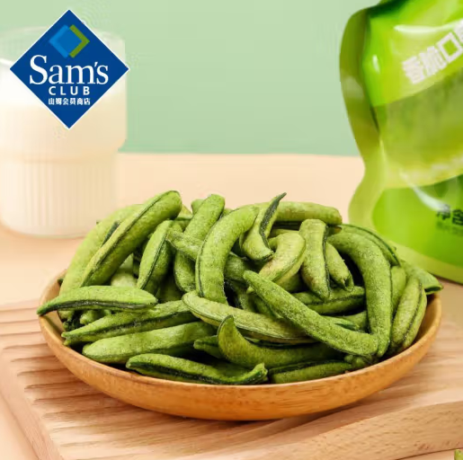 SAM SHARY 甜豌豆脆 400g*1袋