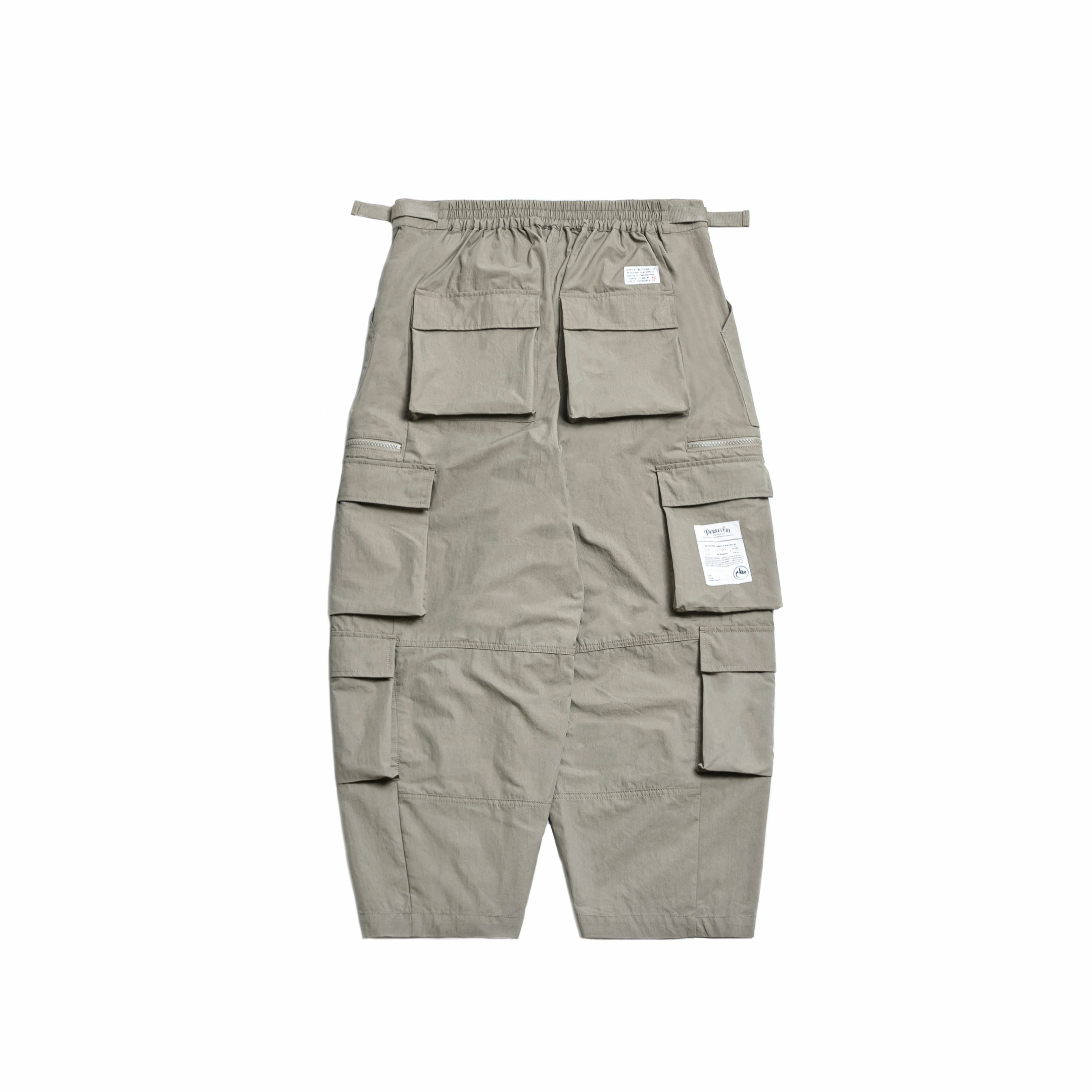 (限量商品不參與活動折扣) PERSEVERE X AES - ACROSS THIS NEW DIVIDE - STYLE 02 MULTI-POCKET UTILITY CARGO PANTS 沙灰色