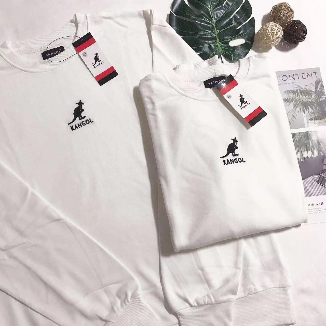 🇯🇵日本代購款 KANGOL MIDDLE  LOGO SWEATSHIRT