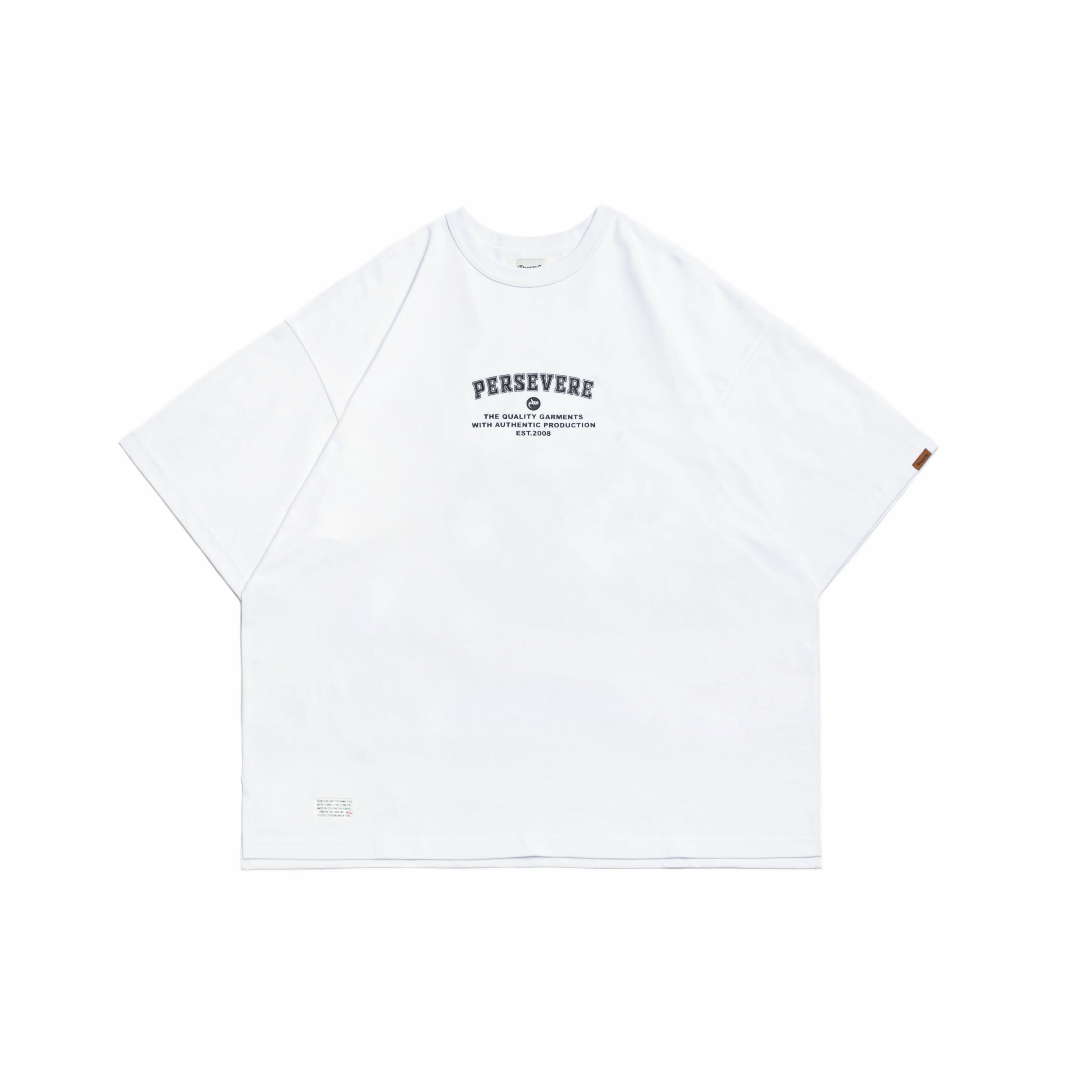 (限量商品不參與活動折扣)PERSEVERE X AES - ACROSS THIS NEW DIVIDE - STYLE 03 GRAPHIC T-SHIRT 白色款