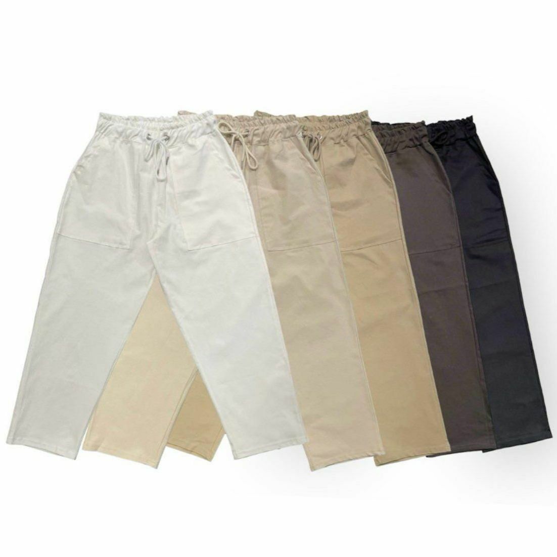 淨色鬆身褲  P2723