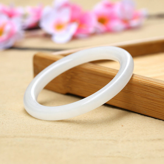 【玉鐲】白玉-阿富汗玉