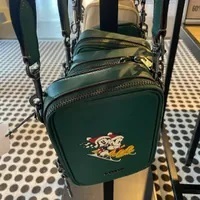 [S] COACH CM028 STANTON CROSSBODY DISNEY,QB/DARK PINE MULTI, 196395088874 [FINAL SALE] (SCO686)