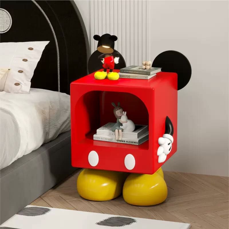 micky bed book storage
