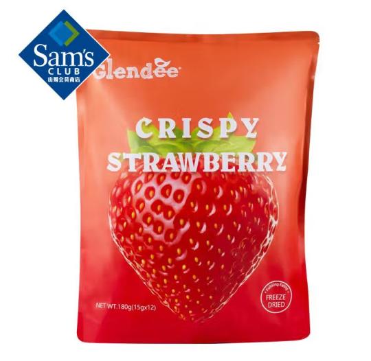 Sam's 泰國進口 脆草莓(非油炸水果脆片) 180g*1袋