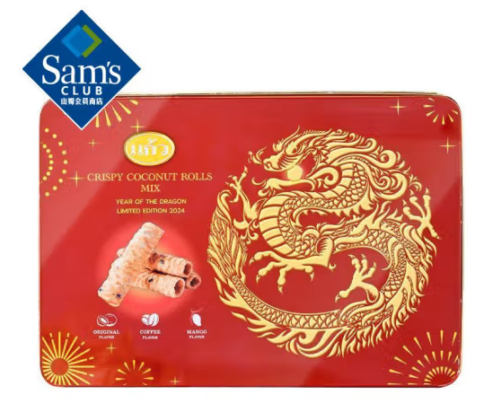 卡利維 什錦椰子卷(糕點) 840g*1盒