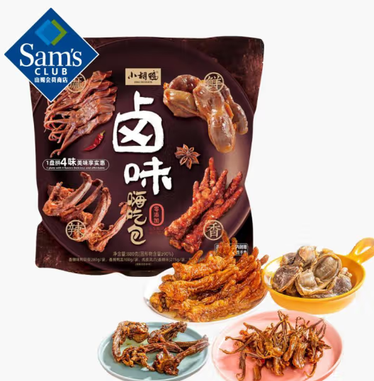Sam's 小胡鴨滷味嗨吃包 880g 混合口味 880g*1袋