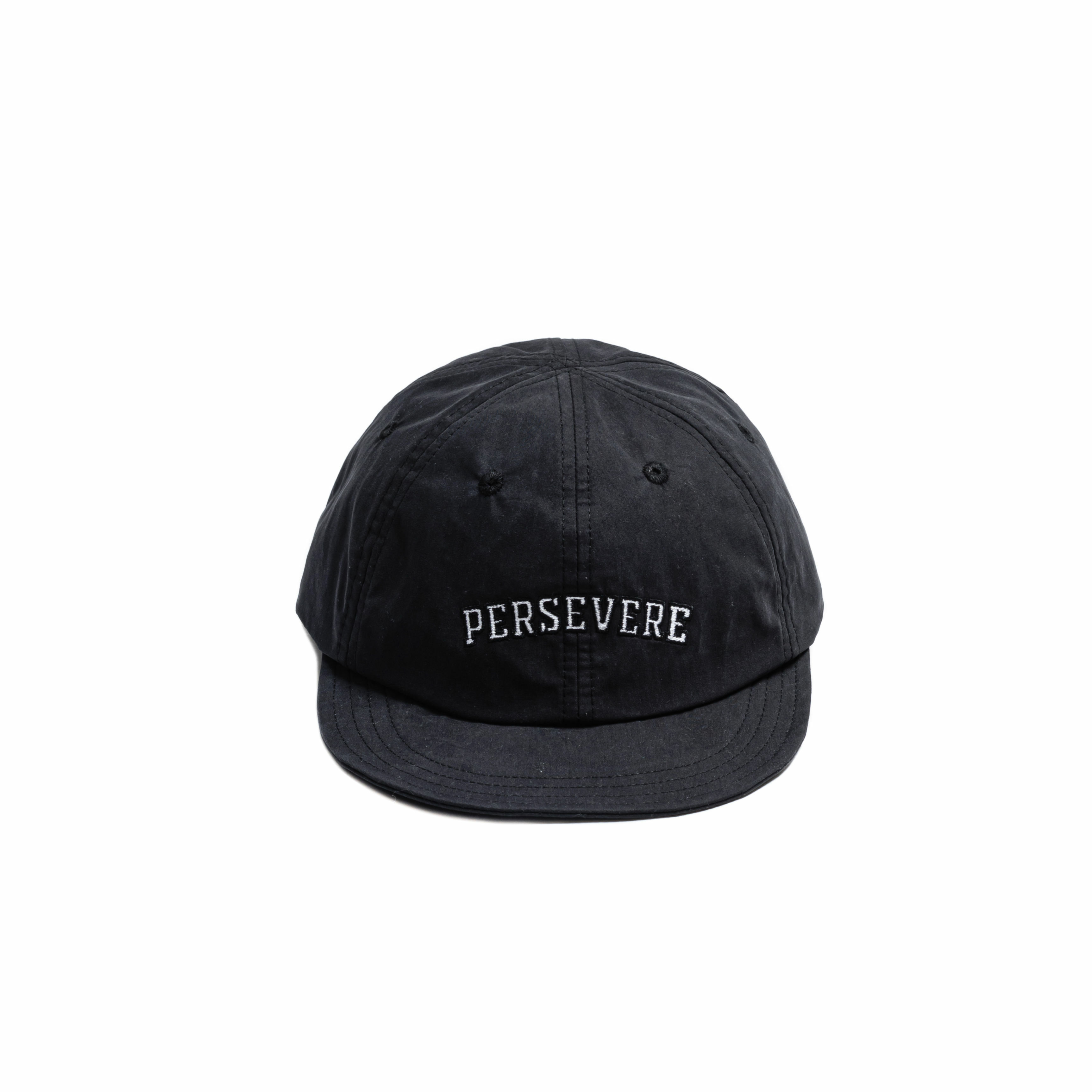 (限量商品不參與活動折扣) PERSEVERE X AES - ACROSS THIS NEW DIVIDE - STYLE 05 CYCLING CAP 黑色款