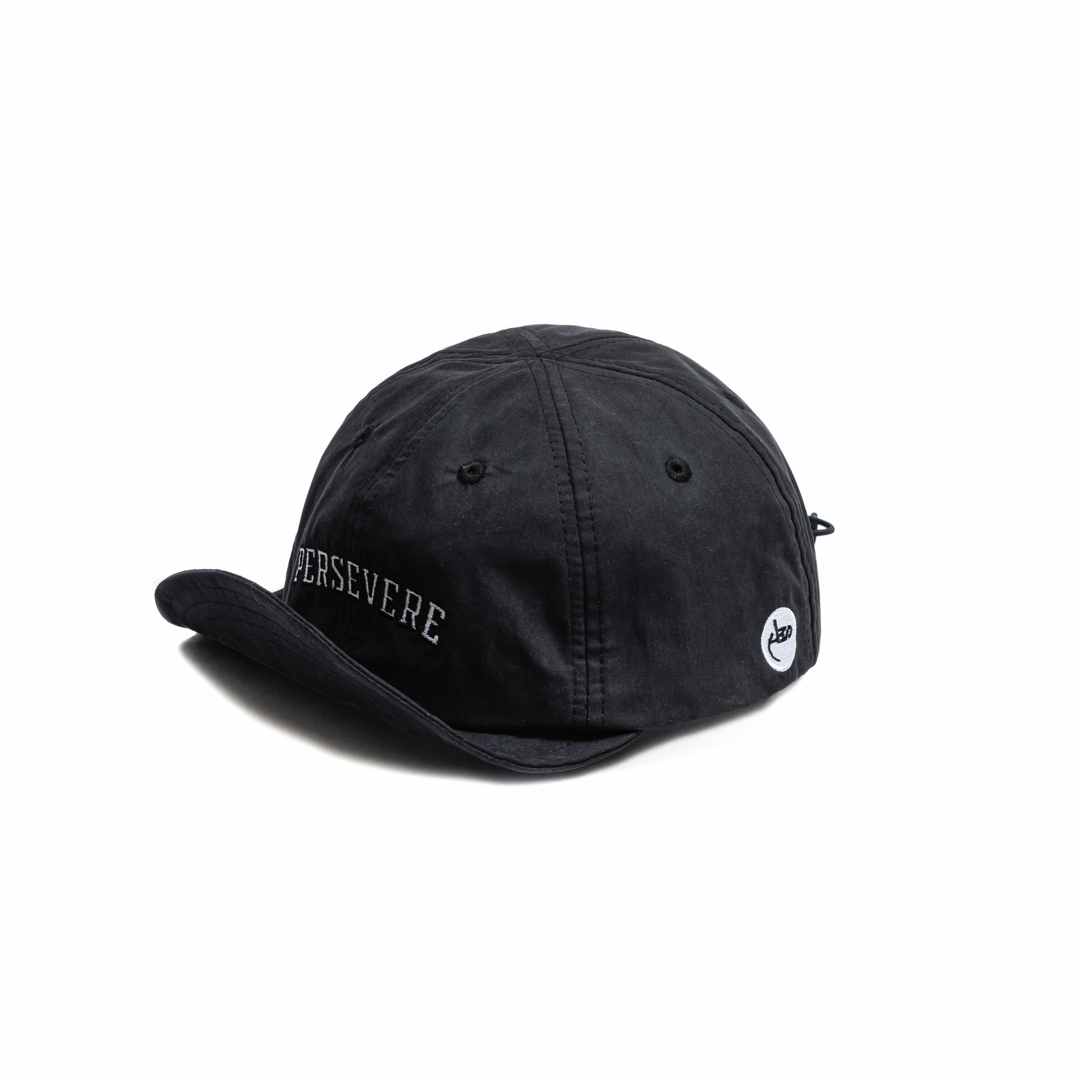 (限量商品不參與活動折扣) PERSEVERE X AES - ACROSS THIS NEW DIVIDE - STYLE 05 CYCLING CAP 黑色款