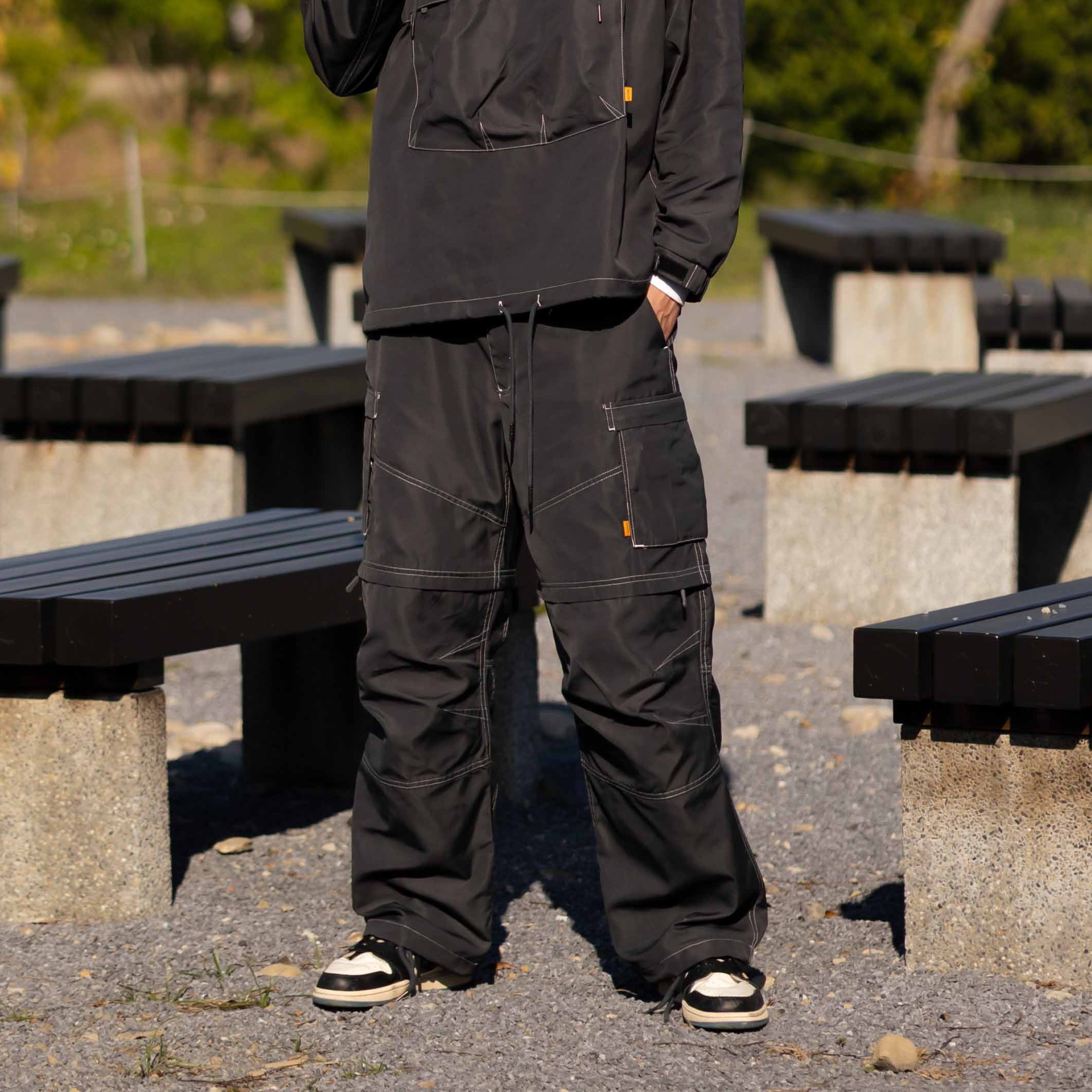 【車庫服飾】QUEST NYLON CARGO PANTS / 尼龍口袋工作褲