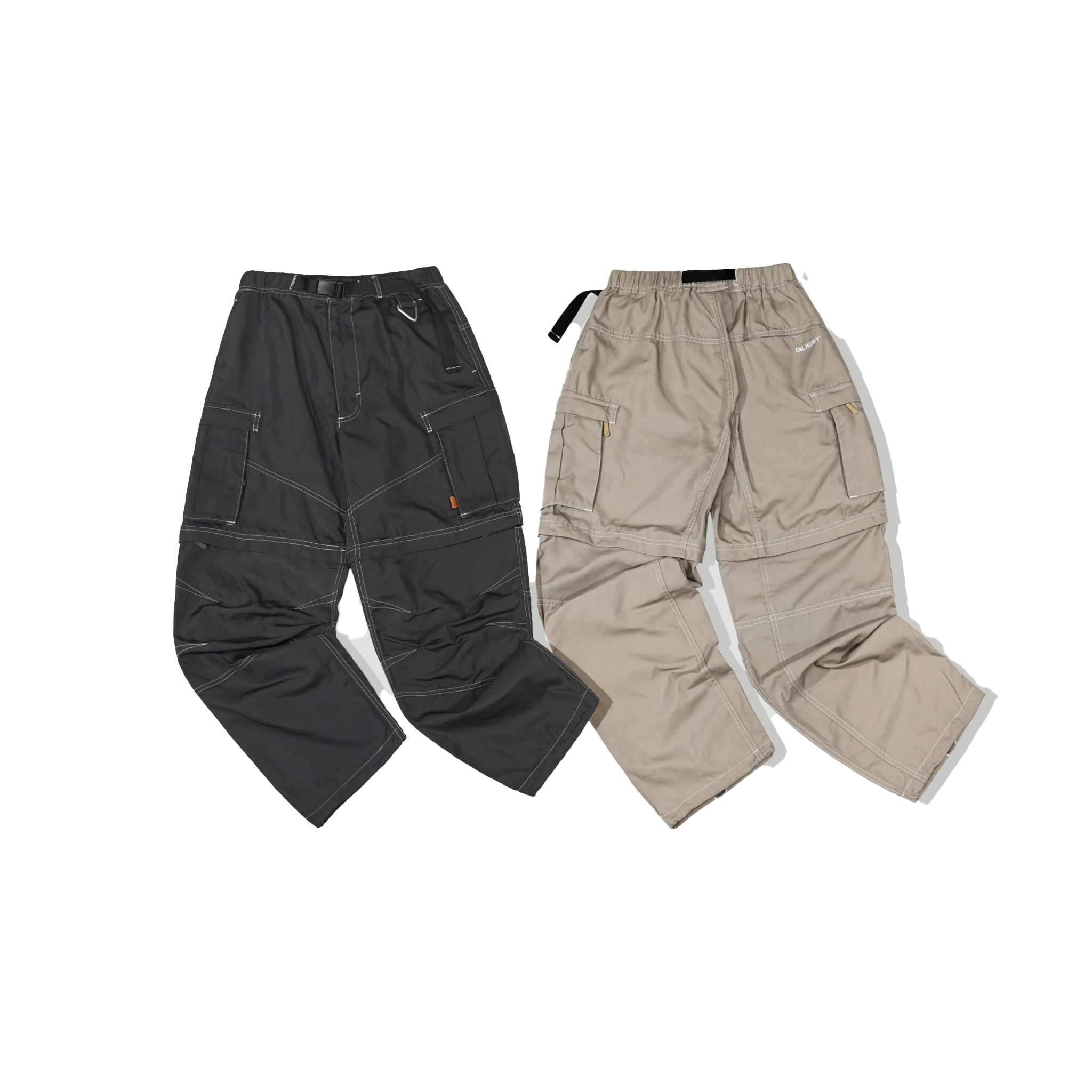 【車庫服飾】QUEST NYLON CARGO PANTS / 尼龍口袋工作褲