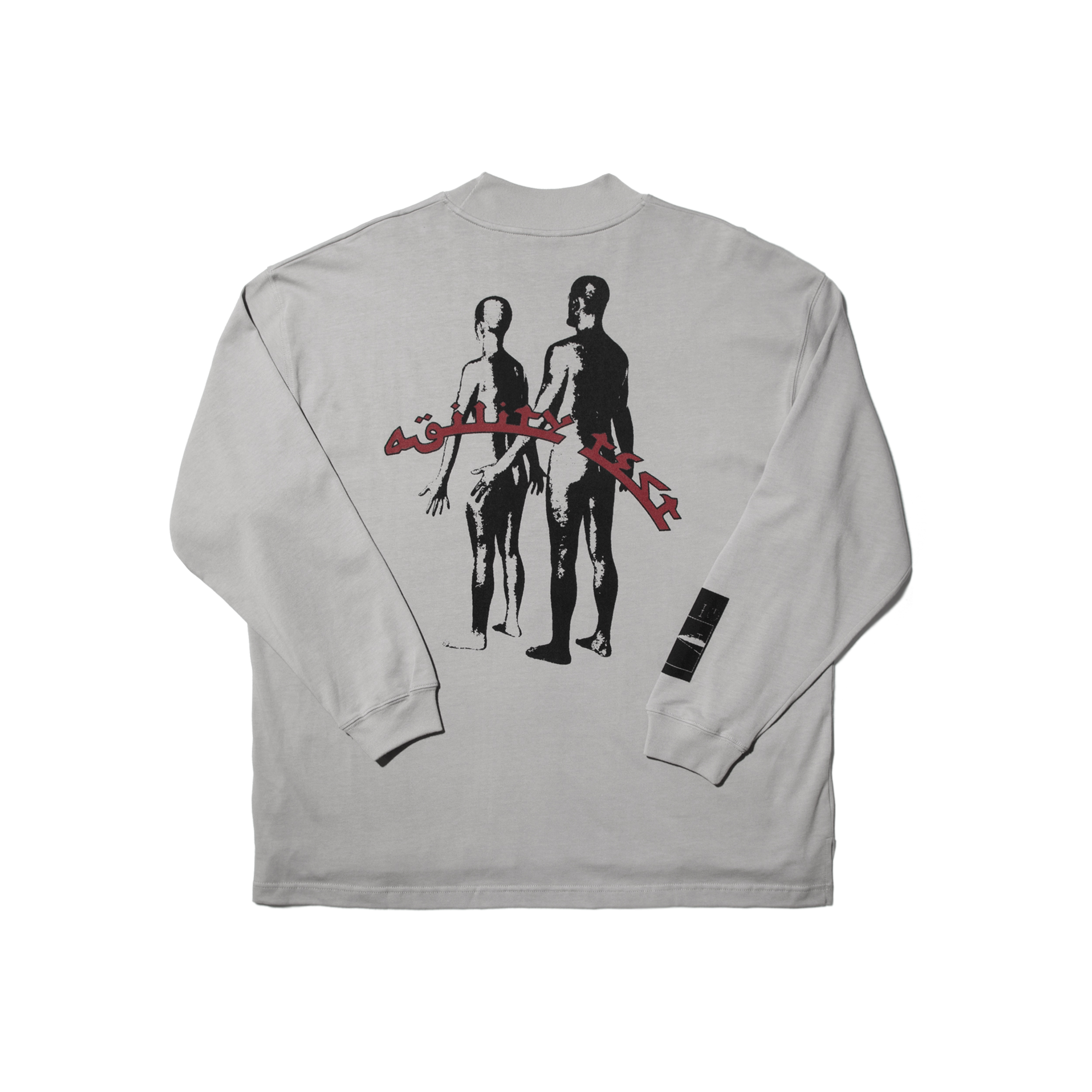 4DIMENSION X AGILITY / SE Mock Neck LS Tee - Gray (AG-T7)