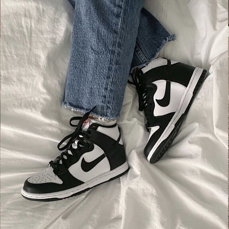 <現貨> W NIKE DUNK HIGH 熊貓 女鞋 高筒 黑白 DD1869-103