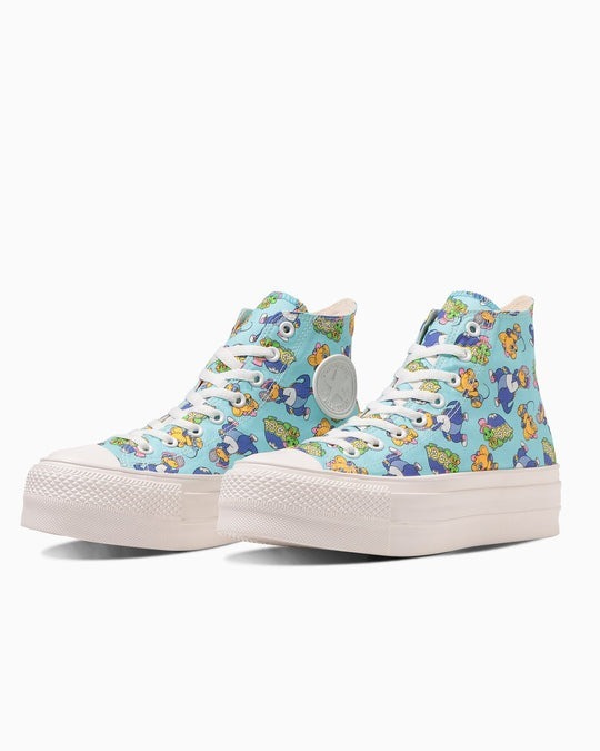 限時特價預購┃CONVERSE ALL STAR Ⓡ LIFTED WATARU TOMINAGA HI 插畫 滿版 厚底 高筒