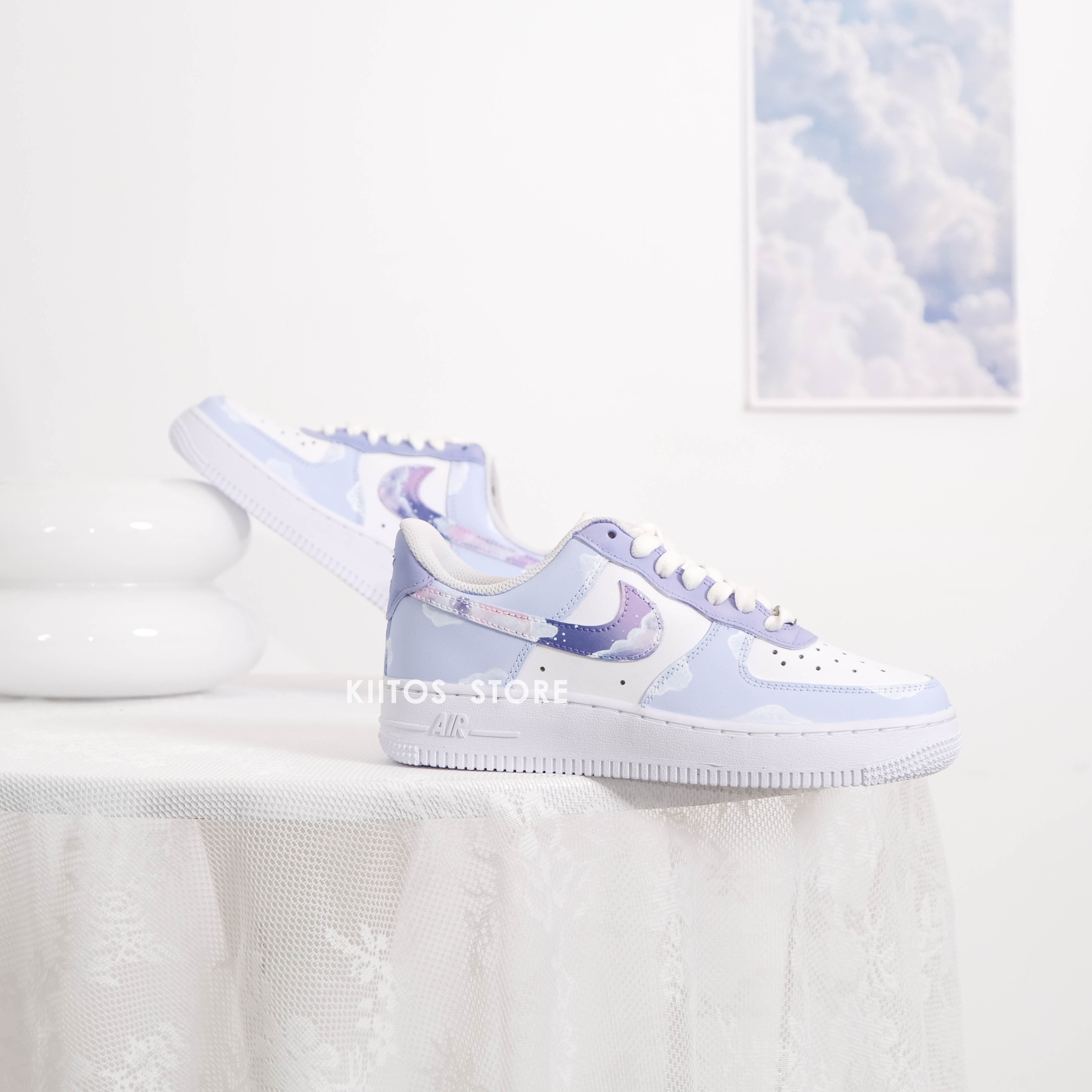 NIKE AIR FORCE 1 香芋星辰 紫霧雲海  訂製款