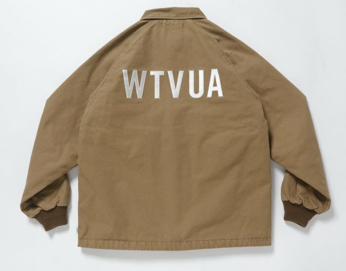 2018AW WTAPS A-GENTS JACKET LOGO 水洗 外套 軍綠 深灰 卡其 現貨