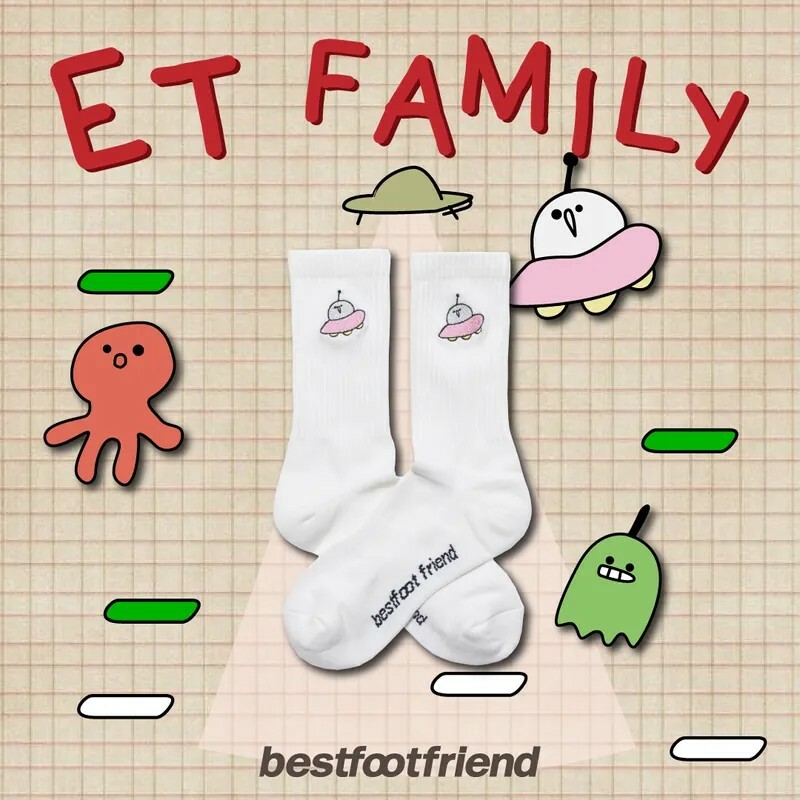【Focus Store】現貨秒發 BFF ET Family "Pink" 粉色 外星家族 BF24001-PK