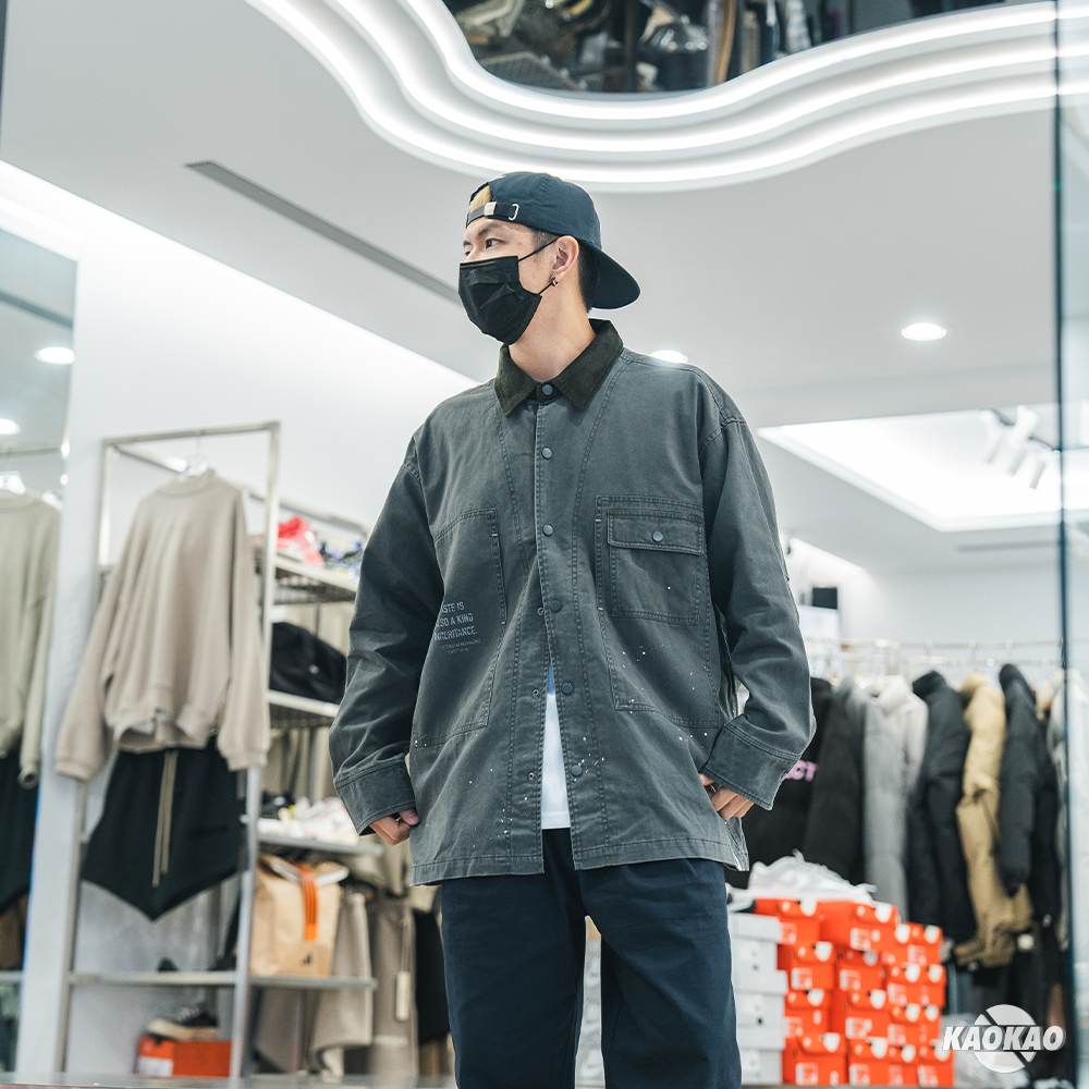 BLACK FLAG 潑漆洗舊工作外套 Splash Paint Jacket【JBF23J004】