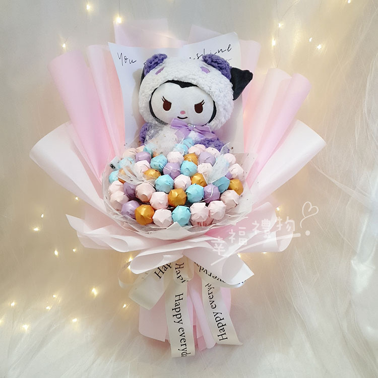 庫洛米棒棒糖花束,棒棒糖花束