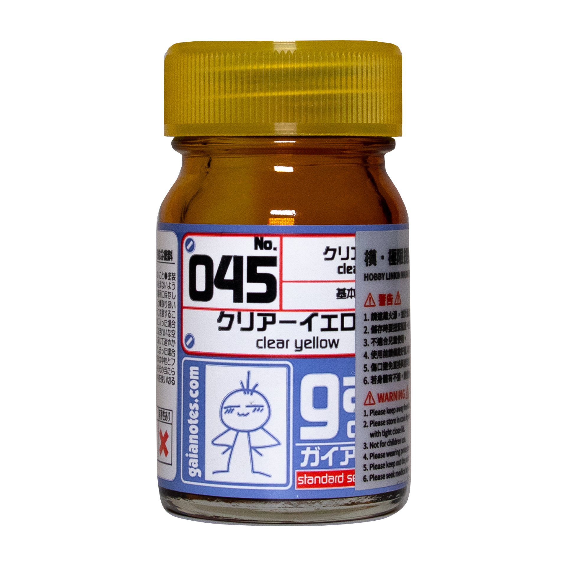 GAIA 蓋亞 GAIA-045 透明黃 CLEAR YELLOW クリアーイエロー 15ML