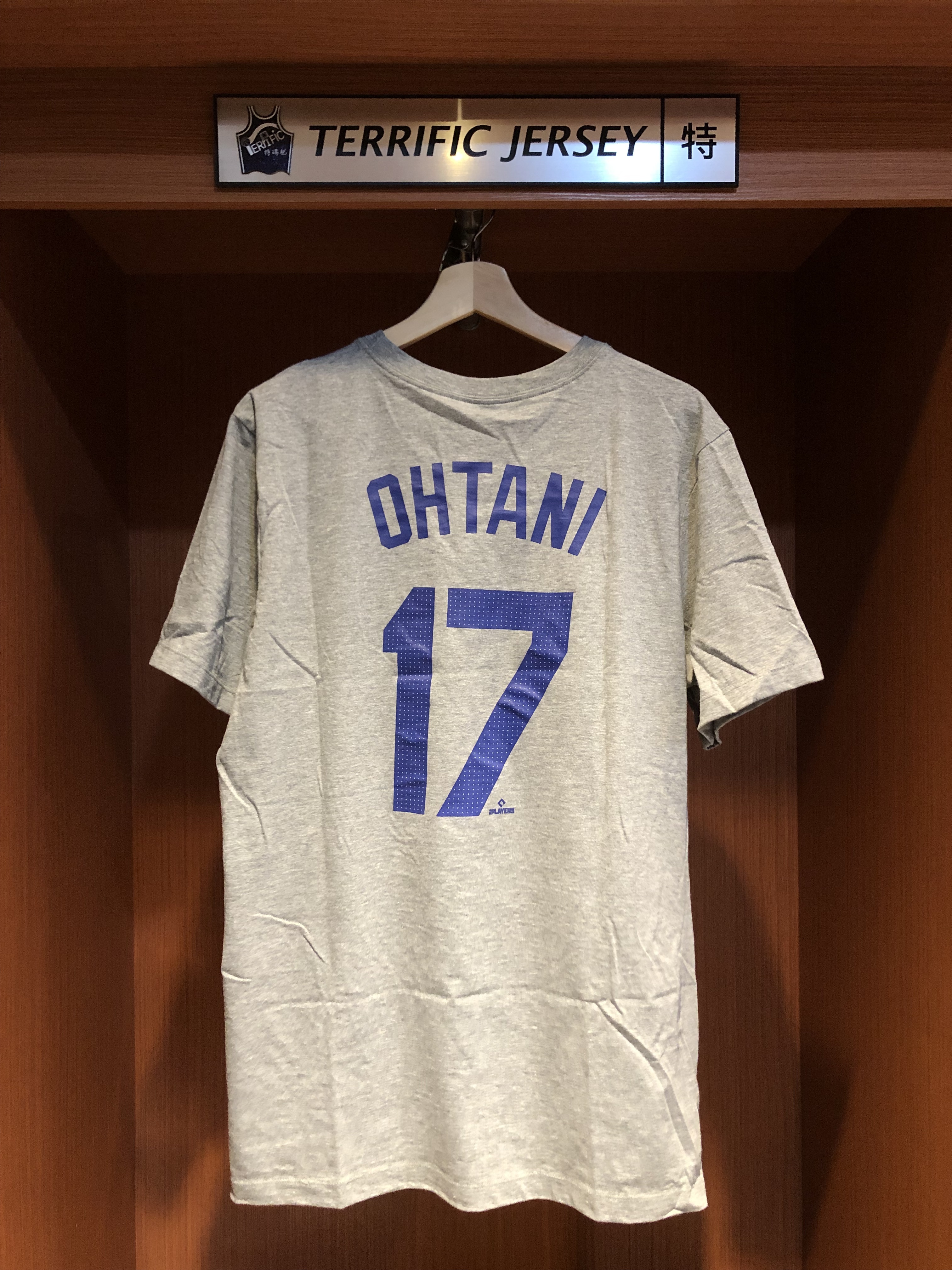 MLB短袖 Shohei Ohtani 洛杉磯道奇灰 Nike Player Name Tee 棉質 短袖 全新