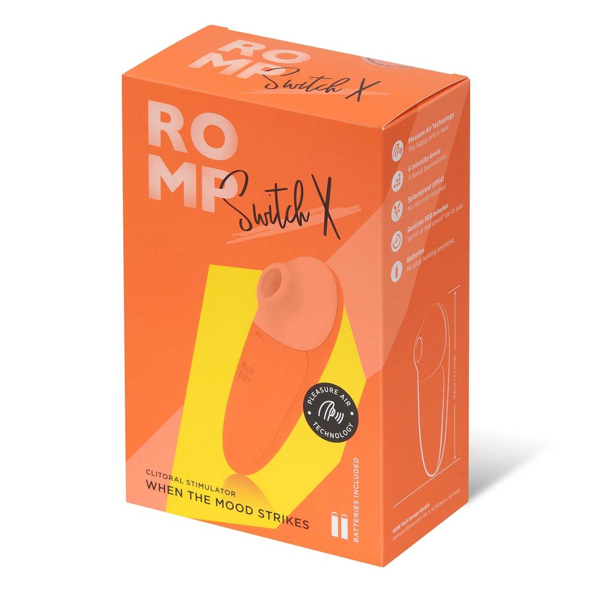 〔德國品牌〕Romp Switch X 陰蒂吸吮器