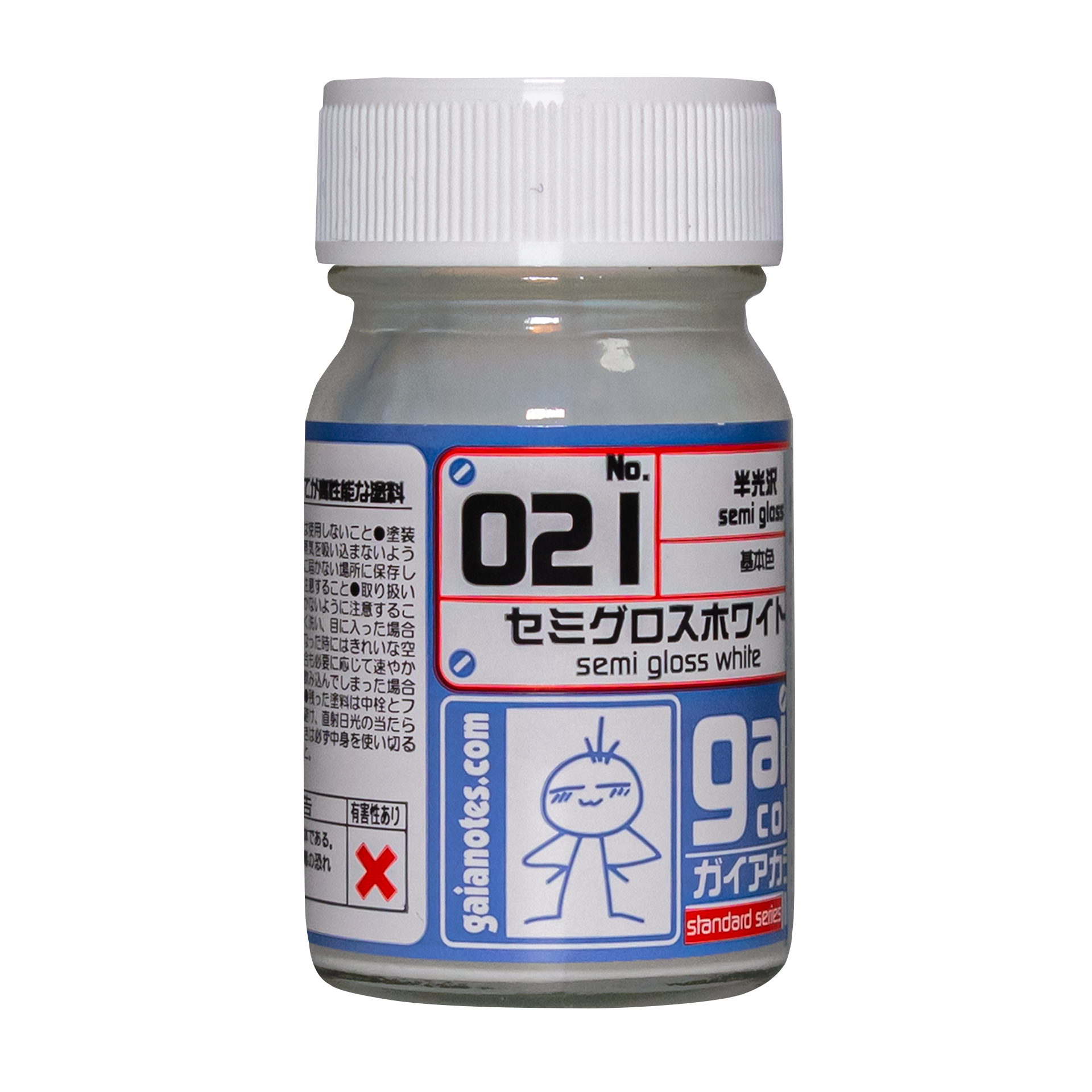 GAIA 蓋亞 GAIA-021 SEMI GLOSS WHITE セミグロスホワイト 15ML