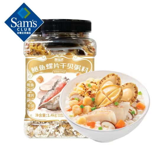 美拾派(MEYSYPAL) 鮑魚螺片乾貝粥料 1.4kg