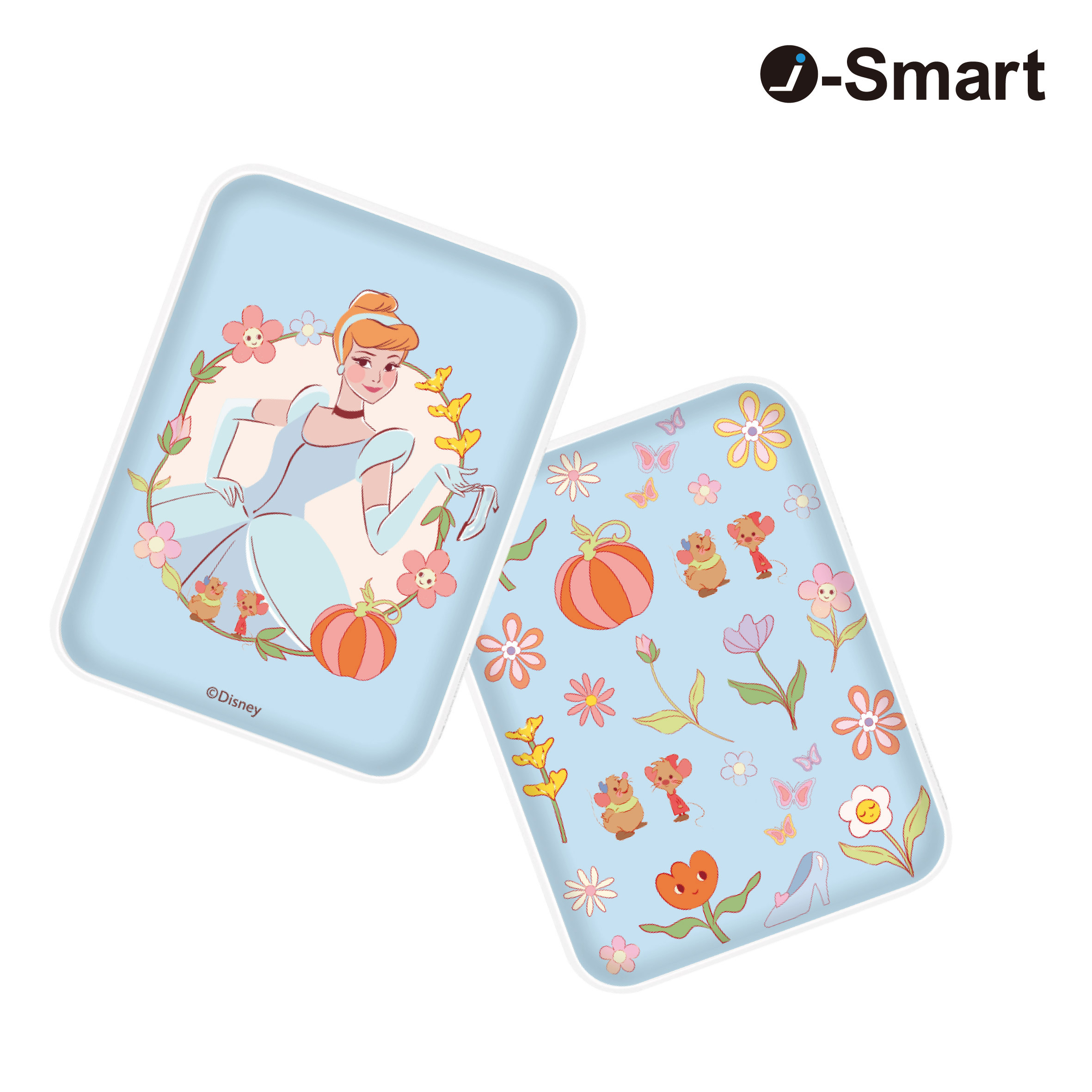 i-Smart-迪士尼系列口袋行動電源-Floral Party-灰姑娘 Cinderella