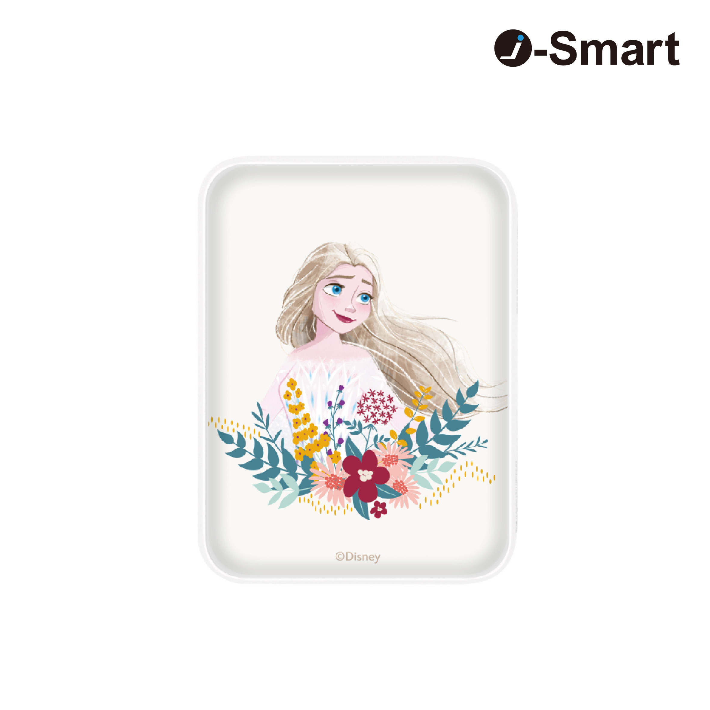 i-Smart-迪士尼系列口袋行動電源-Floral Party-Elsa