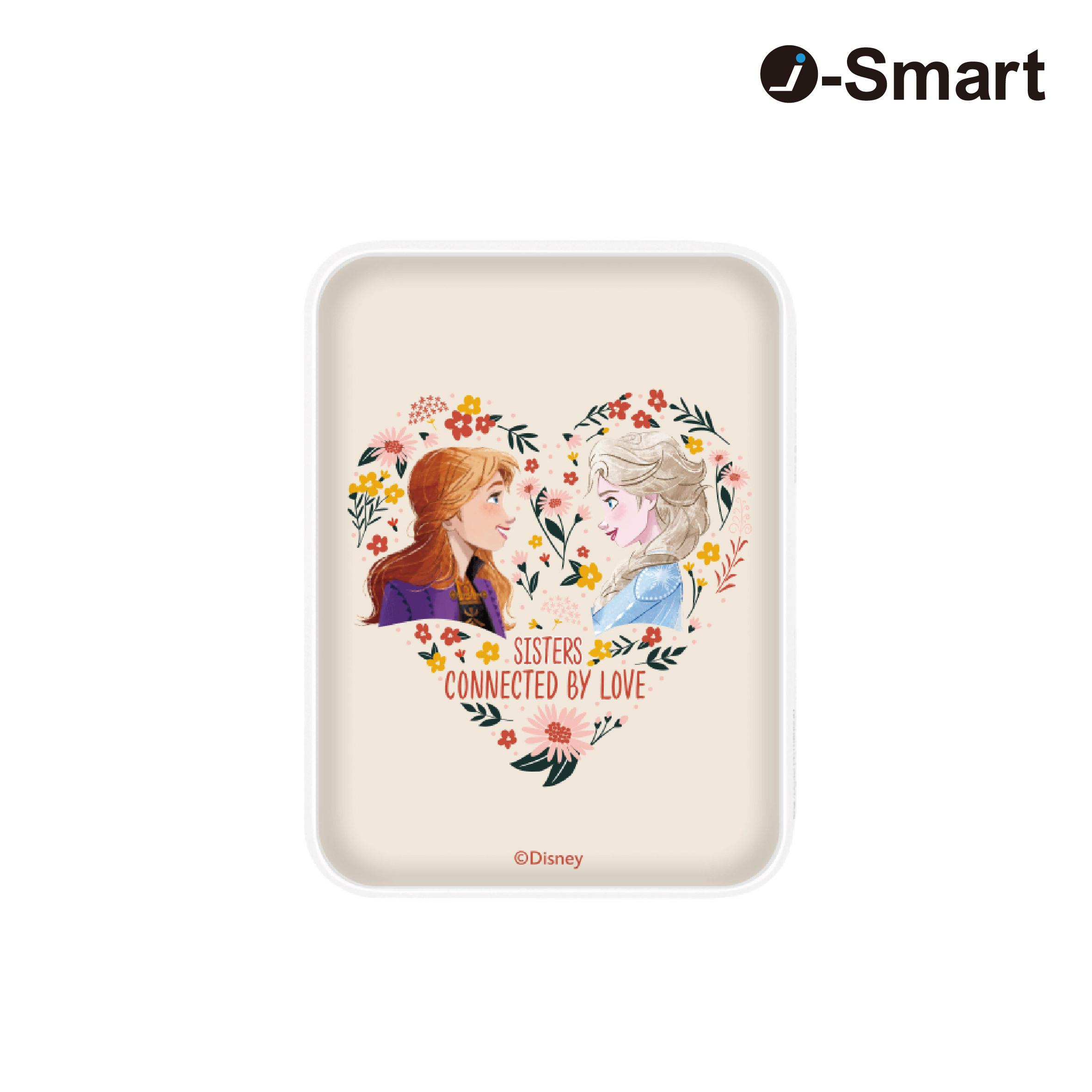 i-Smart-迪士尼系列口袋行動電源-Floral Party-Elsa and Anna
