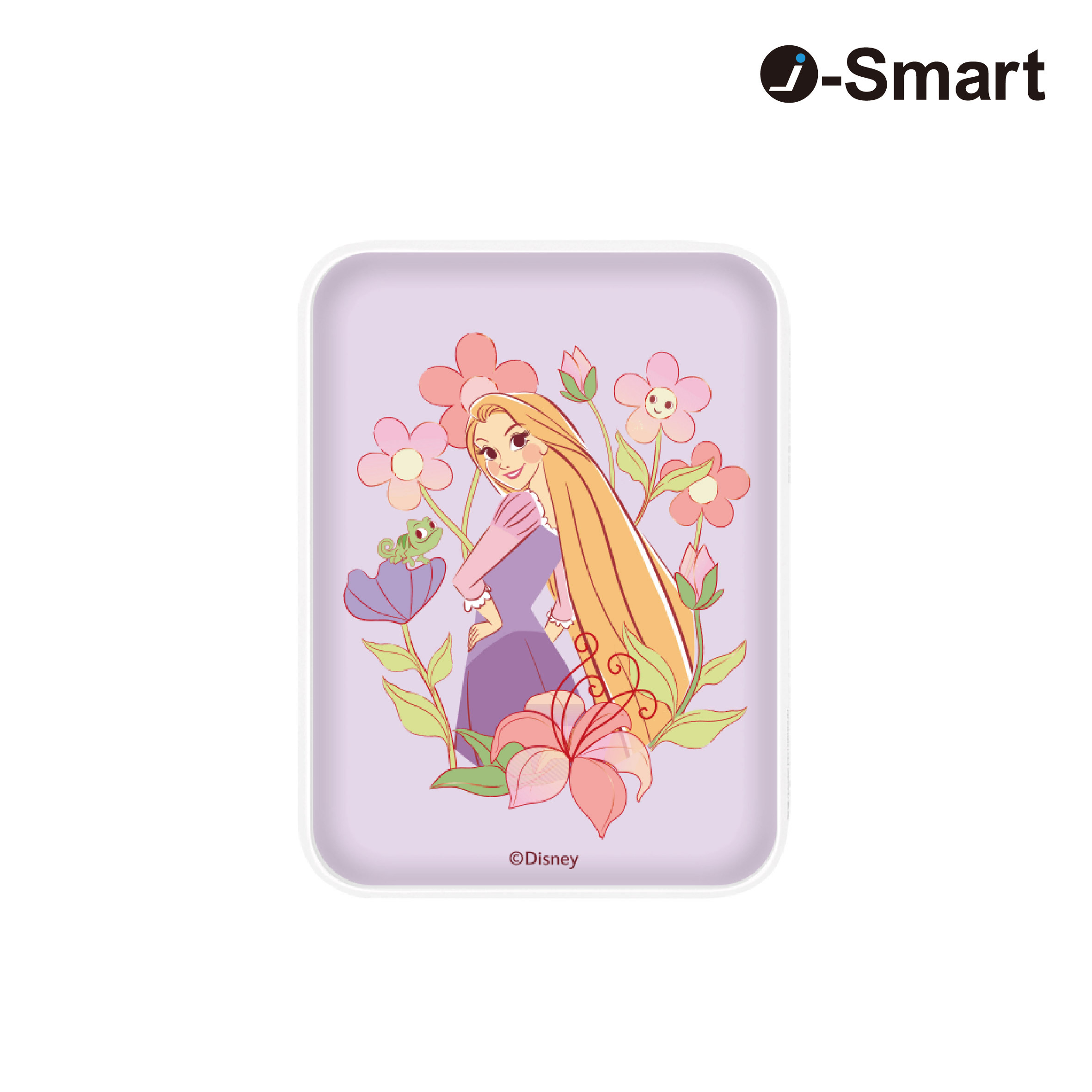 i-Smart-迪士尼系列口袋行動電源-Floral Party-長髪公主 Rapunzel
