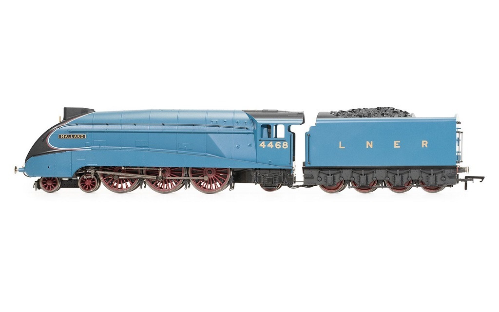 Hornby R3395TTS HO規  Mallard LNER 4-6-2  4468 綠頭鴨 數位音效蒸氣車