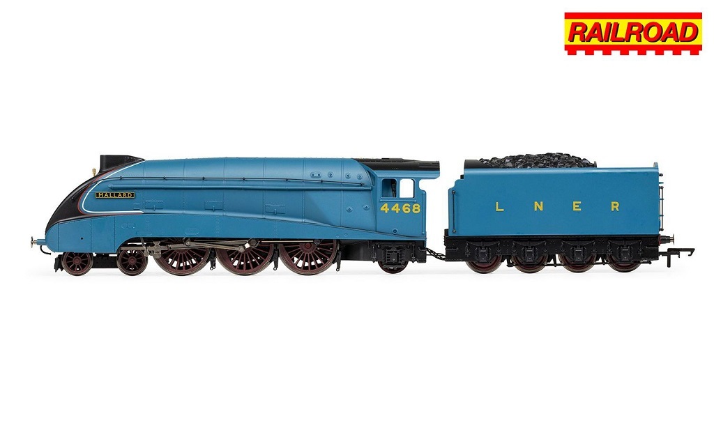 Hornby R3395TTS HO規  Mallard LNER 4-6-2  4468 綠頭鴨 數位音效蒸氣車