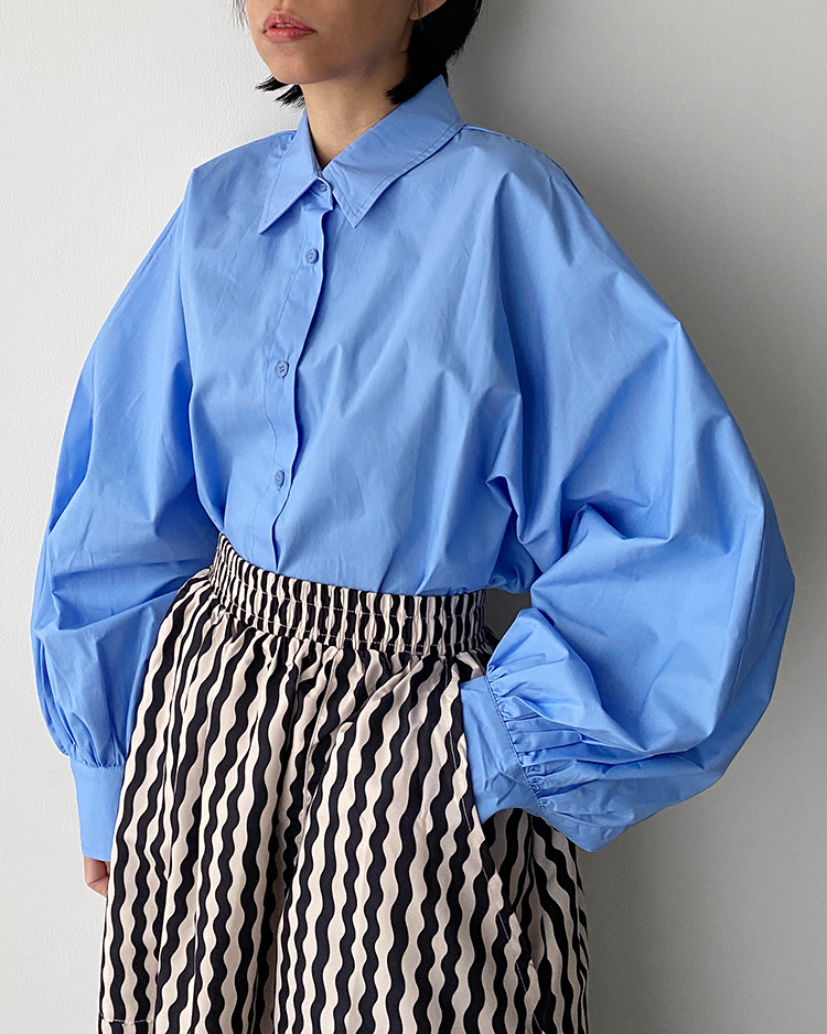 MFT-2465 燈籠袖襯衫