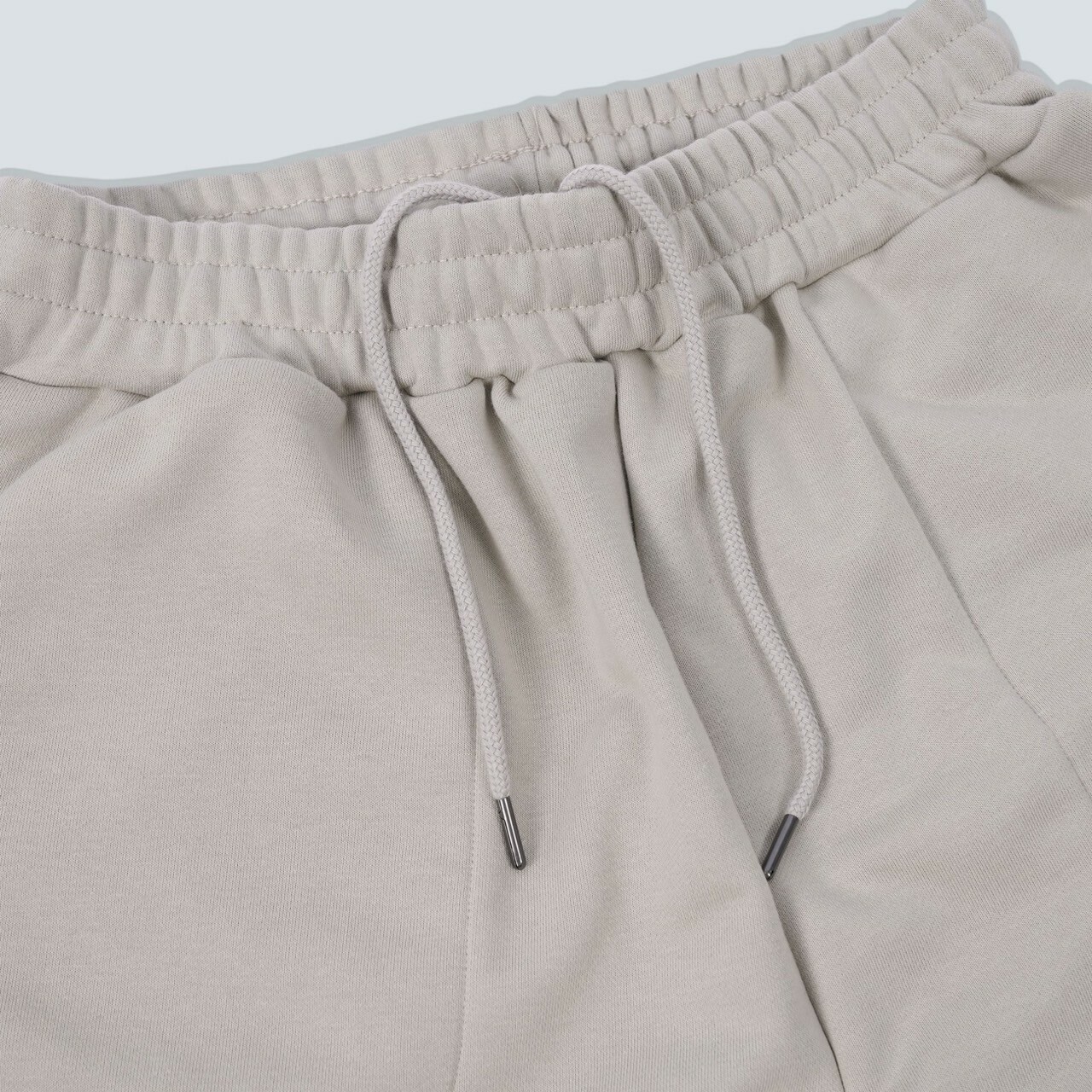 #17677 極厚磅圓弧口袋棉褲褲腰細節照