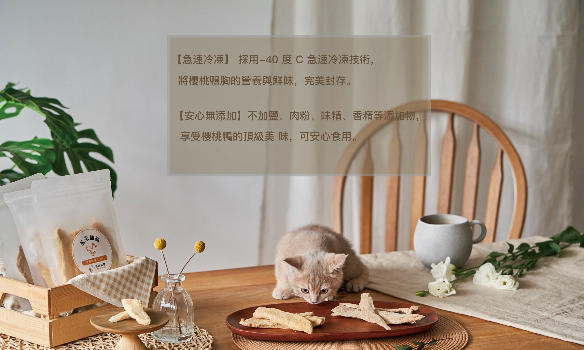 tata.care 踏踏寵膳｜冷凍乾燥小點心 凍乾零食 (犬貓通用)