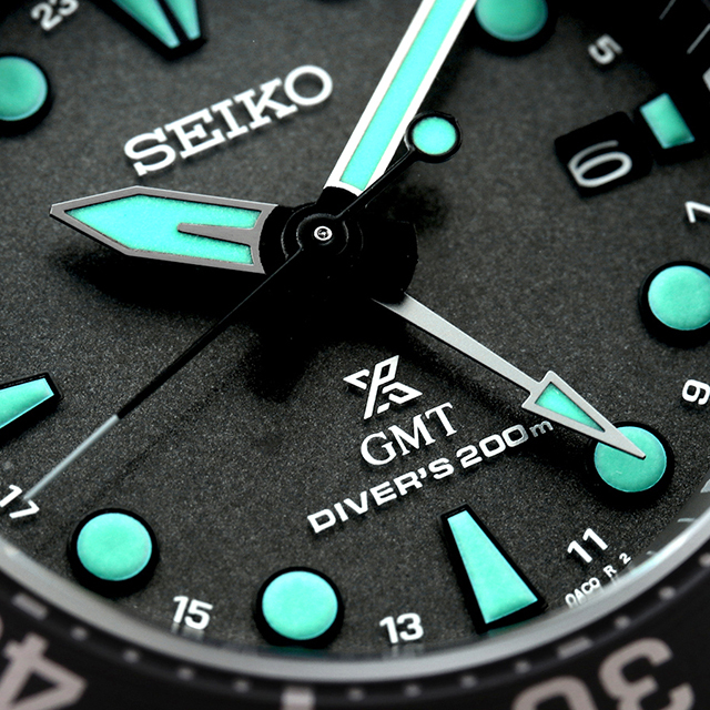 SEIKO PROSPEX THE BLACK SERIES SBPK007 Solar GMT A Night Vision Made in Japan 太陽能 日本製 手錶