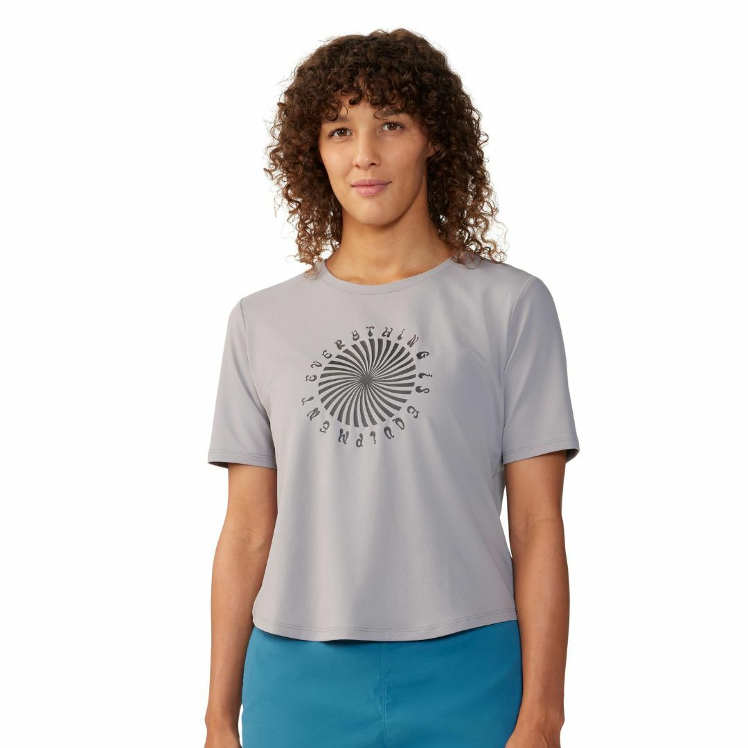 Mountain Hardwear 防曬快乾T-shirt/女 Sunblocker™ Short Sleeve 鐵青 (MHW2067781042)