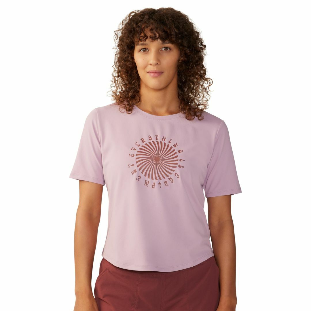 Mountain Hardwear 防曬快乾T-shirt/女 Sunblocker™ Short Sleeve 粉月長石 (MHW2067781556)