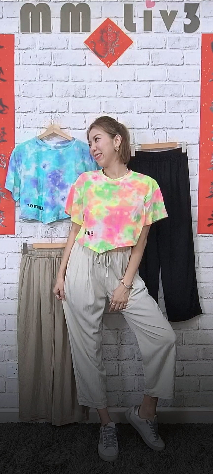2469 RM89 🇰🇷Made in Korea ▶️韓國_Summer_手染_T恤 👉B:118cm👈